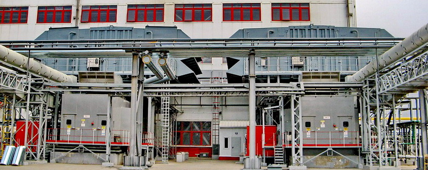LM6000 PF DLE gas turbine units (GE)